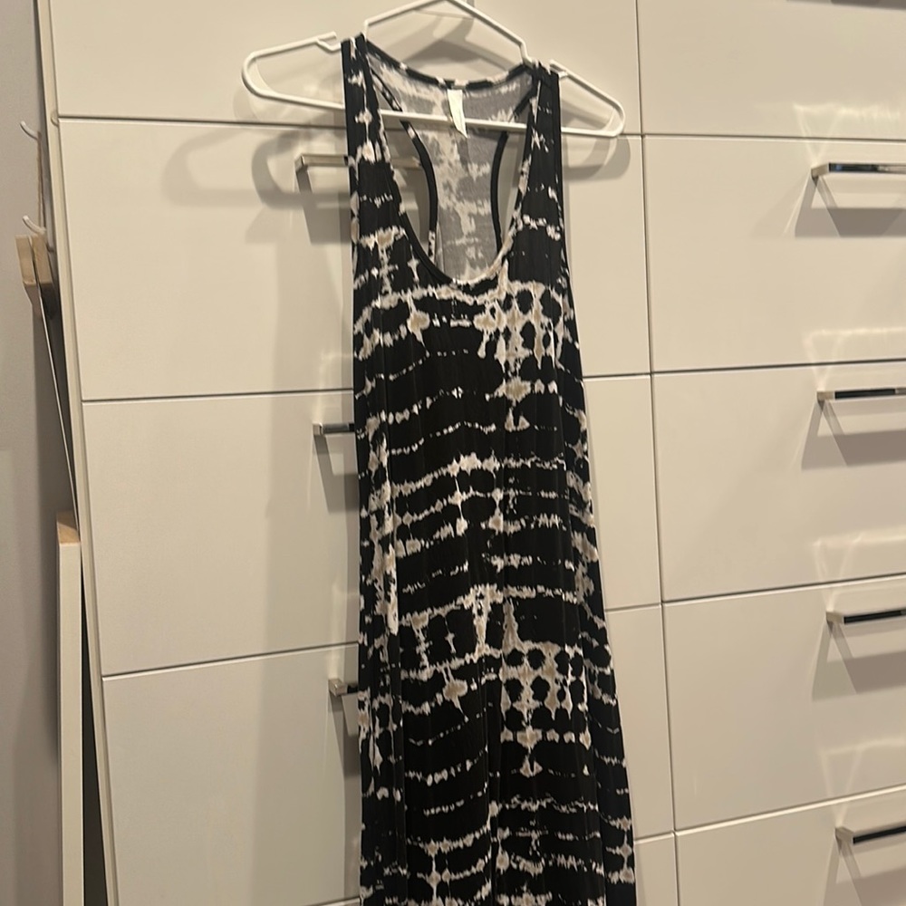 Maxi tie dye dress